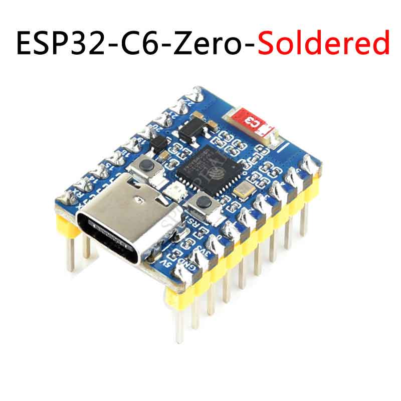 ESP32-C6 WiFi 6 Development Board ESP32-C6-Zero Super-Mini ESP32-C6FH4 Support WiFi 6 and Bluetooth 