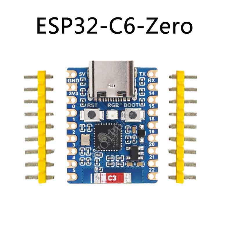 ESP32-C6 WiFi 6 Development Board ESP32-C6-Zero Super-Mini ESP32-C6FH4 Support WiFi 6 and Bluetooth 