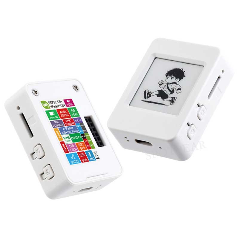 ESP32-C6 AI 1.54-inch e-Paper Ink Screen 1.54inch Display AIoT Development Board  Deepseek