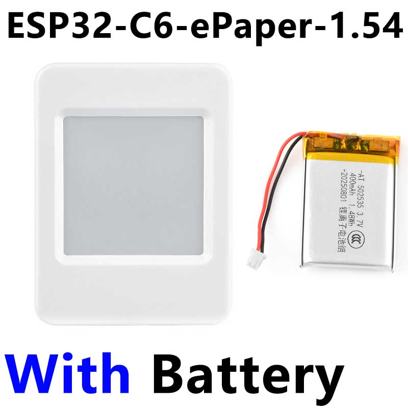 ESP32-C6 AI 1.54-inch e-Paper Ink Screen 1.54inch Display AIoT Development Board  Deepseek