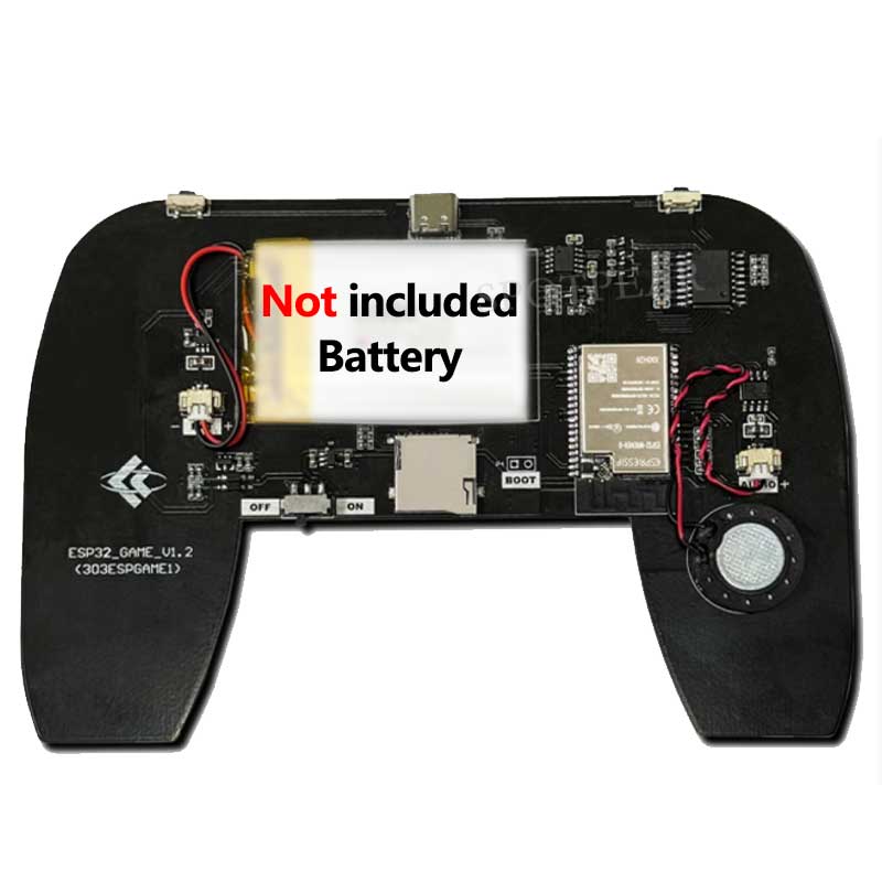 ESP32 GamePad Retro Game MP3 Player For FC/NES