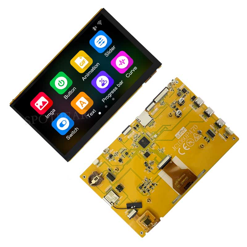 ESP32 P4 Development Board 7inch Display 7 inch TouchScreen Onboard ESP32-C6/Camera-Port/Speaker-Port