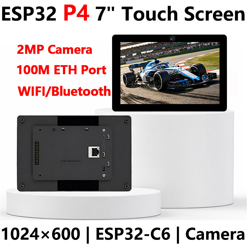 ESP32 P4 Development Board 7inch Display 7 inch TouchScreen Onboard ESP32-C6 Camera 1024×600