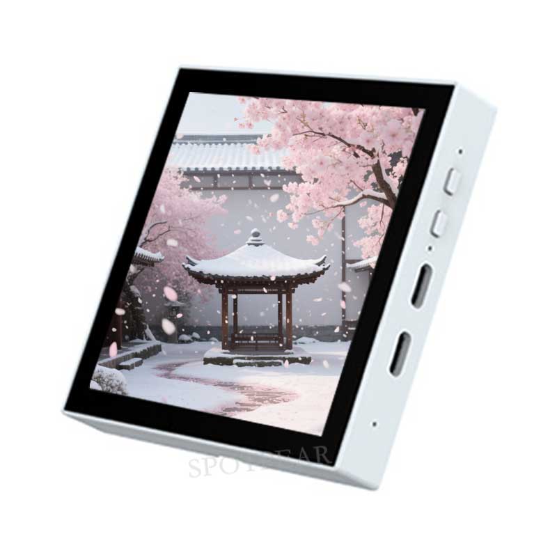ESP32-P4 Smart 86 TV Box Development Board 4 inch 720x720 Display TouchScreen RS485 Relay Camera RJ45 ETH