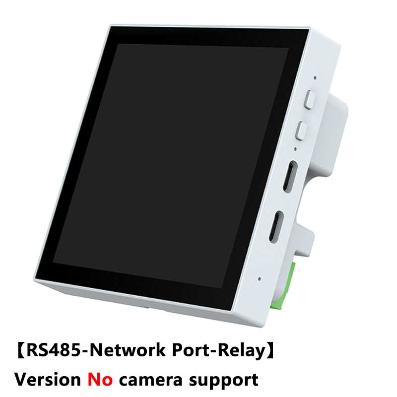 ESP32-P4 Smart 86 TV Box Development Board 4 inch 720x720 Display TouchScreen RS485 Relay Camera RJ45 ETH