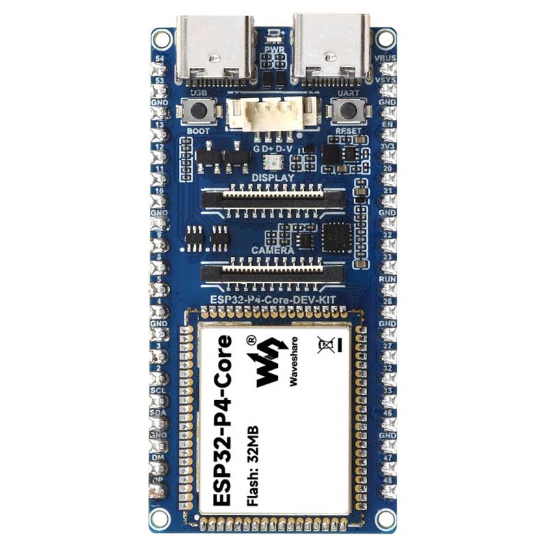 ESP32-P4-Core Board with 32MB PSRAM USB With Camera Port / Display Port