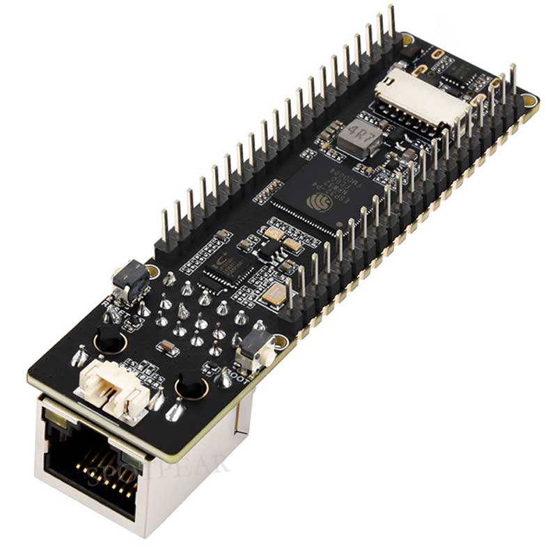 ESP32-P4-ETH RJ45 POE DSI/MIPI 10.1 inch LCD Display Touchscreen/CSI Camera/Audio Speaker AI Deepseek