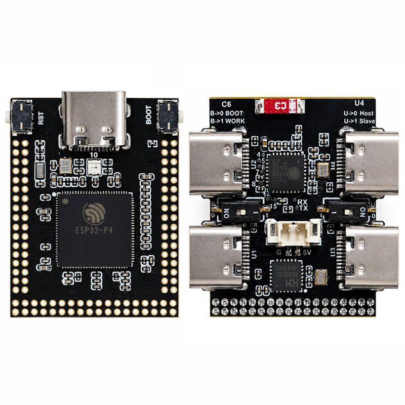 ESP32-P4 Mini Core Development Board C6 N16R32/N32R32 PSRAM 32MB With USB-HUB / CSI Camera Port / MIPI DSI Display Port