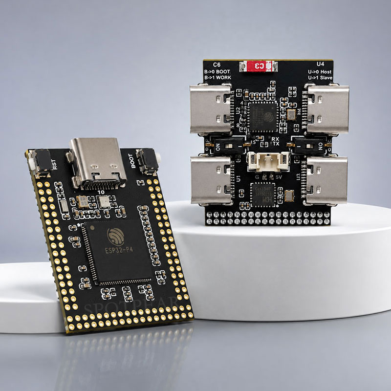 ESP32-P4 Mini Core Development Board C6 N16R32/N32R32 PSRAM 32MB With USB-HUB / CSI Camera Port / MIPI DSI Display Port