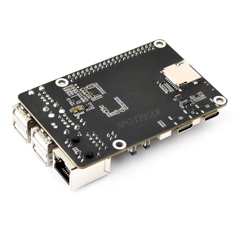 ESP32-P4 ESP32-C6 Development Board RISC-V WiFi6 MIPI CSI Camera 7/10.1 inch DSI Display /RJ45 Ethernet /Mic /Audio Size Compatible with Raspberry Pi