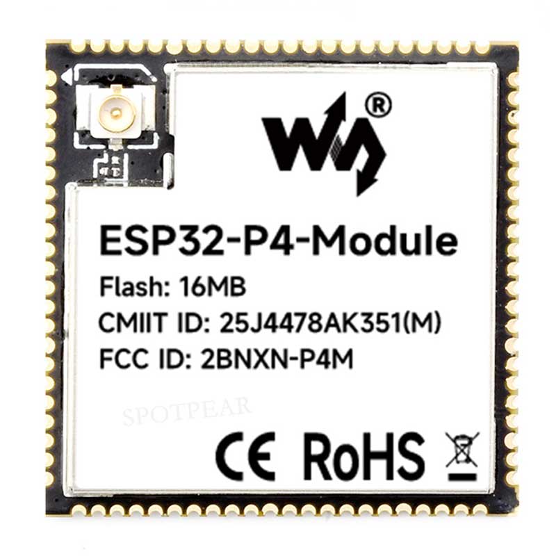 ESP32-P4 Module Core Board PSRAM 32MB Flash 16/32MB N16R32 Onboard ESP32-C6