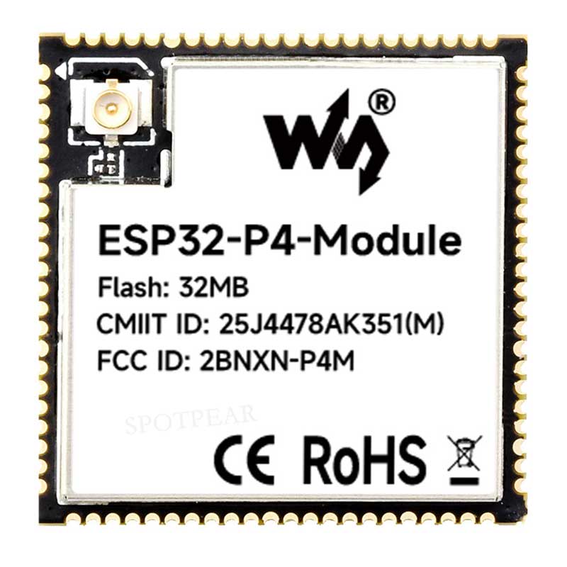 ESP32-P4 Module Core Board PSRAM 32MB Flash 16/32MB N16R32 Onboard ESP32-C6