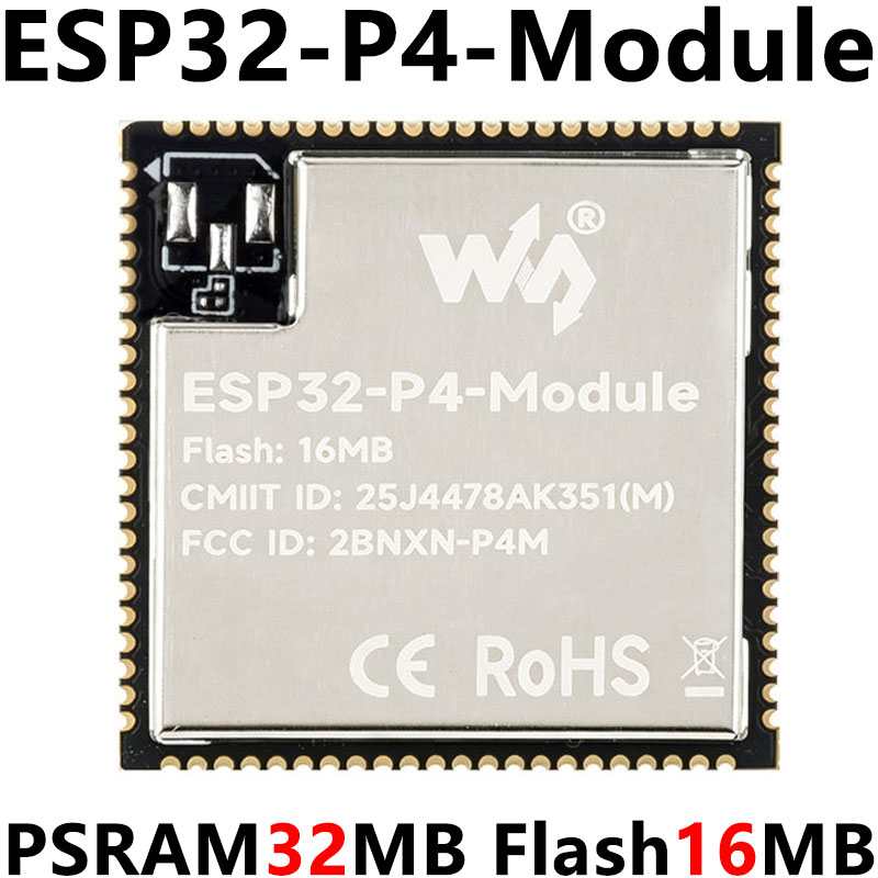 ESP32-P4 Module Core Board PSRAM 32MB Flash 16/32MB N16R32 Onboard ESP32-C6