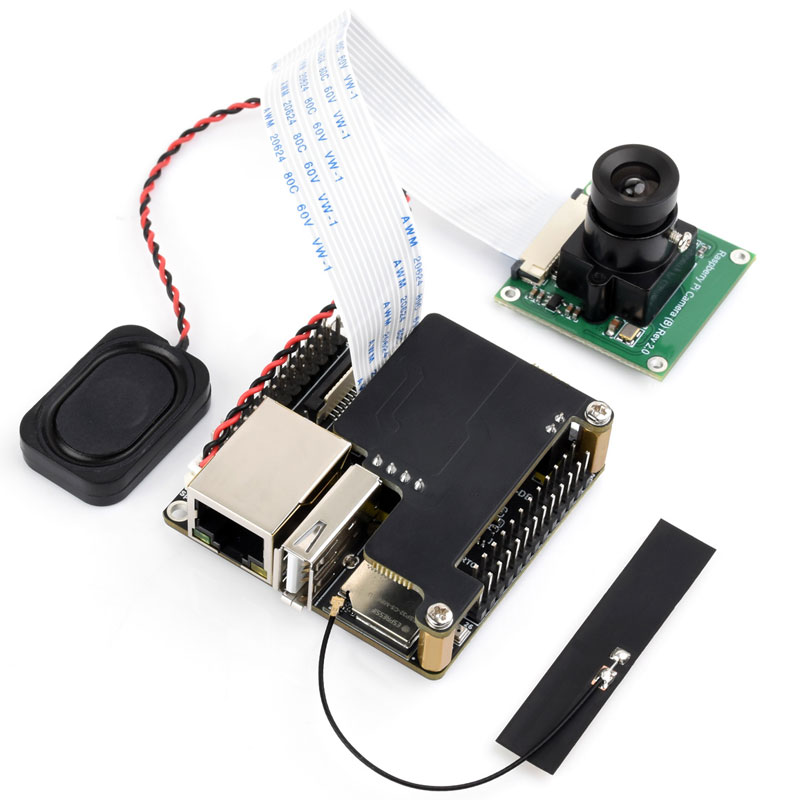 ESP32-P4-NANO-DB Development Board ESP32-C6 RISC-V MIPI CSI Camera / 10.1 inch DSI Display / USB / RJ45 Ethernet / POE