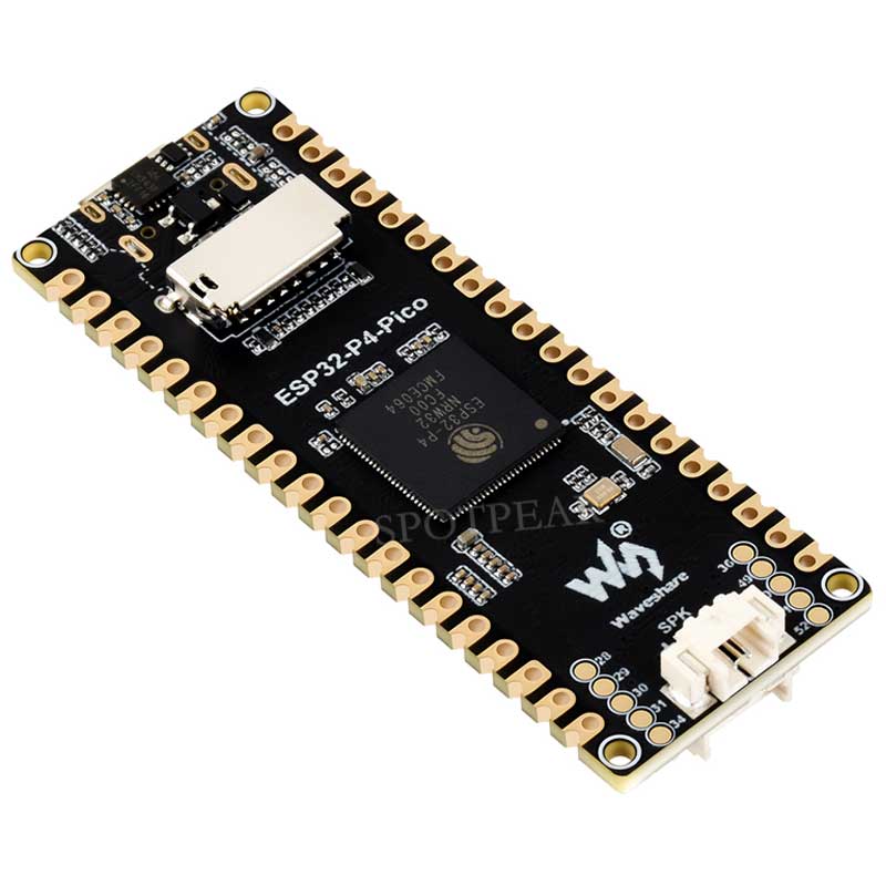 ESP32-P4 PICO Development Board with MIPI DSI 10.1-inch Display, CSI Camera, and Audio Speaker