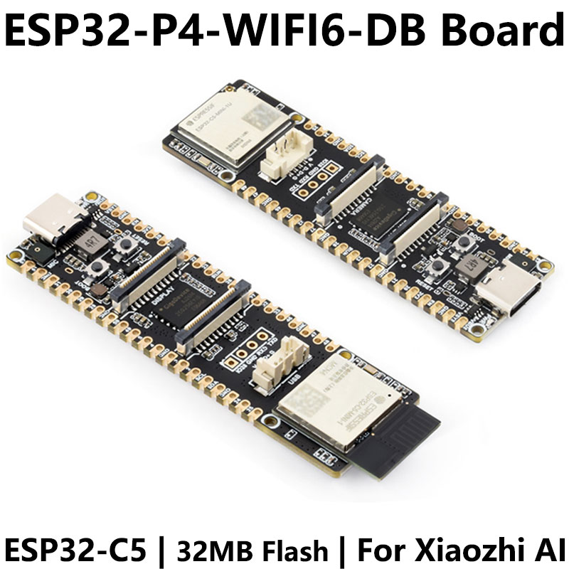 ESP32-P4 Pico Development Board DB C5 MIPI DSI 10.1-inch Display /CSI Camera /Audio Speaker Mic AI Deepseek
