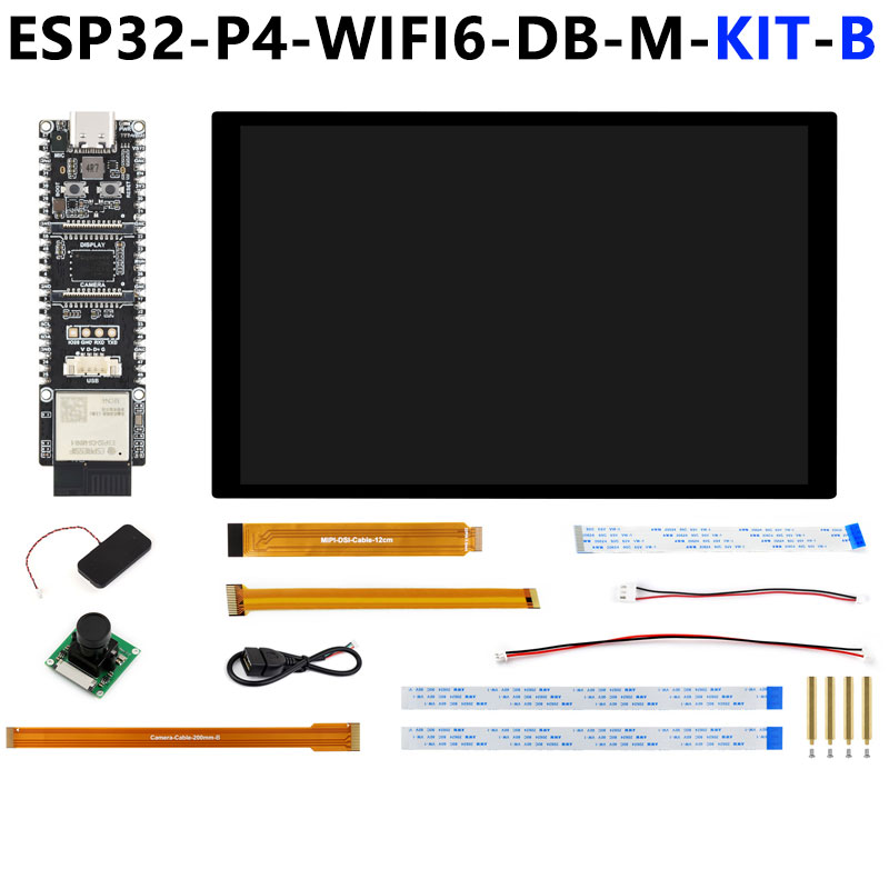 ESP32-P4 Pico Development Board DB C5 MIPI DSI 10.1-inch Display /CSI Camera /Audio Speaker Mic AI Deepseek