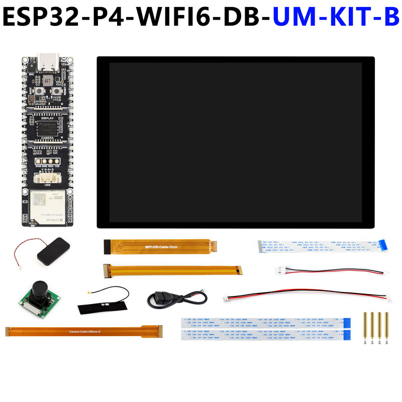 ESP32-P4 Pico Development Board DB C5 MIPI DSI 10.1-inch Display /CSI Camera /Audio Speaker Mic AI Deepseek