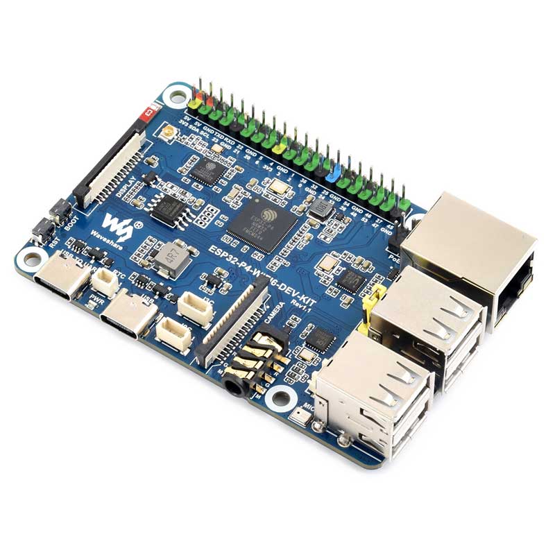 ESP32-P4 DEV-KIT C6 WiFi6 MIPI DSI 7/10.1 inch Display/CSI Camera/Audio Speaker For AI Deepseek