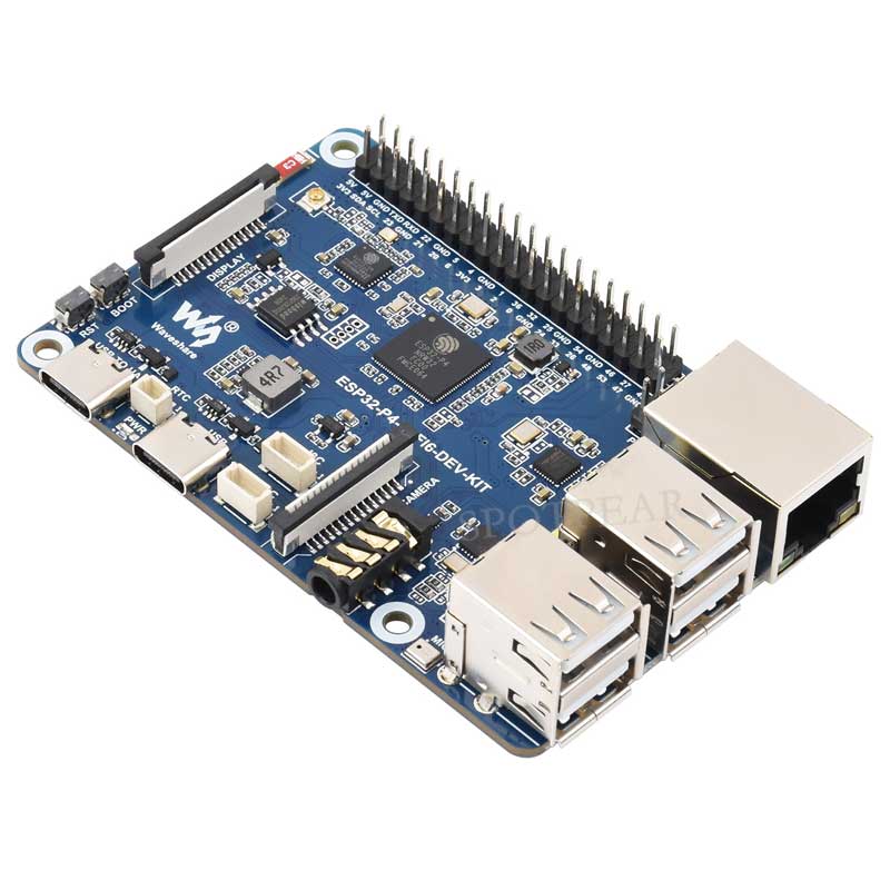 ESP32-P4 DEV-KIT C6 WiFi6 MIPI DSI 7/10.1 inch Display/CSI Camera/Audio Speaker For AI Deepseek