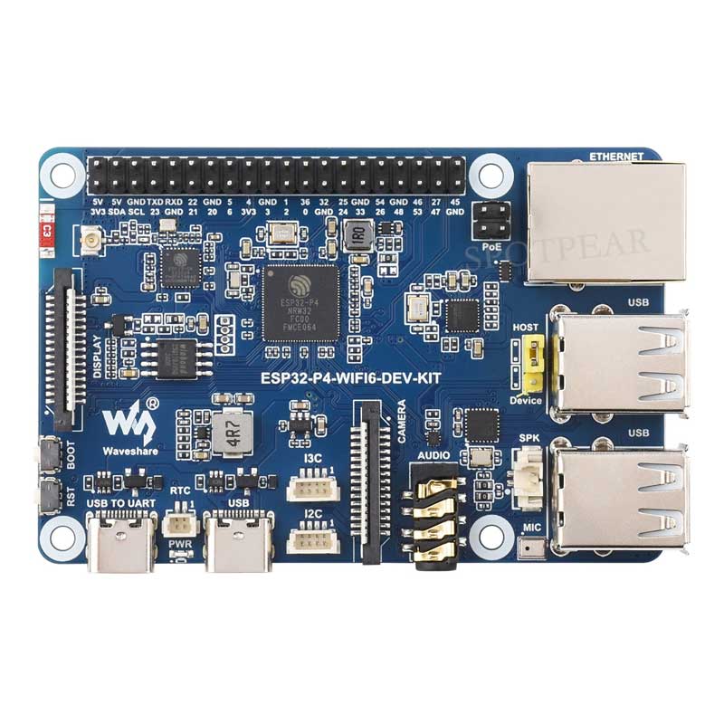 ESP32-P4 DEV-KIT C6 WiFi6 MIPI DSI 7/10.1 inch Display/CSI Camera/Audio Speaker For AI Deepseek