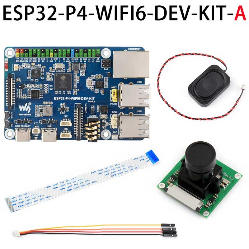 ESP32-P4 DEV-KIT C6 WiFi6 MIPI DSI 7/10.1 inch Display/CSI Camera/Audio Speaker For AI Deepseek