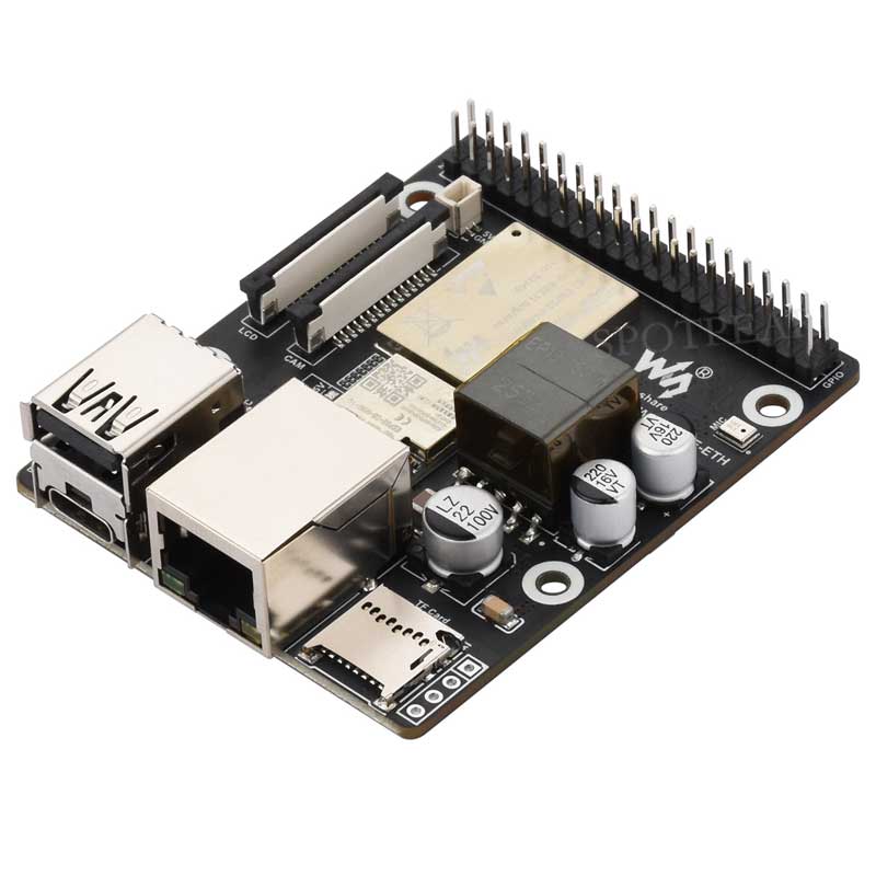 ESP32-P4-WIFI6-POE-ETH ESP32-C6 MIPI DSI 10.1 inch Display/CSI Camera/Audio Speaker For AI Deepseek