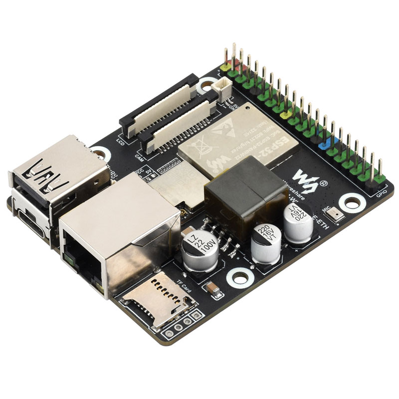 ESP32-P4-WIFI6-POE-ETH ESP32-C6 MIPI DSI 10.1 inch Display/CSI Camera/Audio Speaker For AI Deepseek
