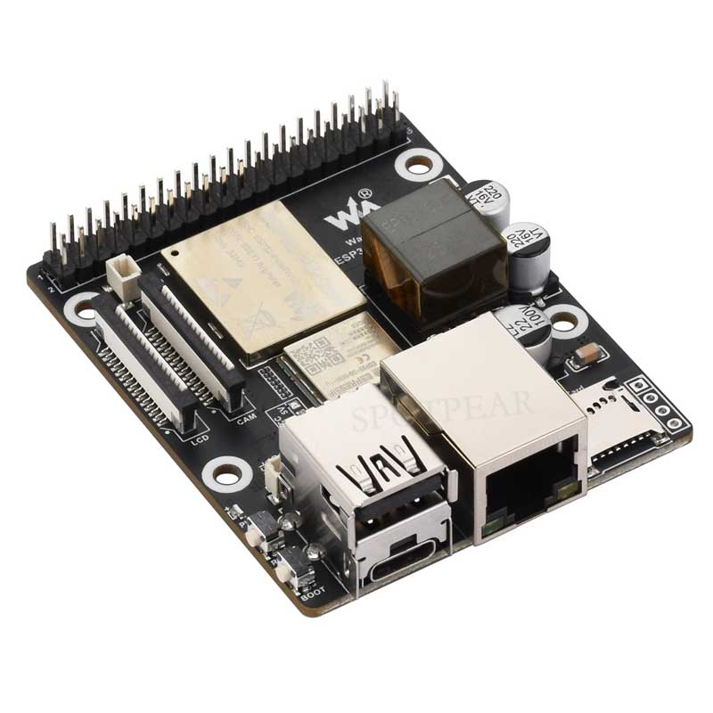 ESP32-P4-WIFI6-POE-ETH ESP32-C6 MIPI DSI 10.1 inch Display/CSI Camera/Audio Speaker For AI Deepseek