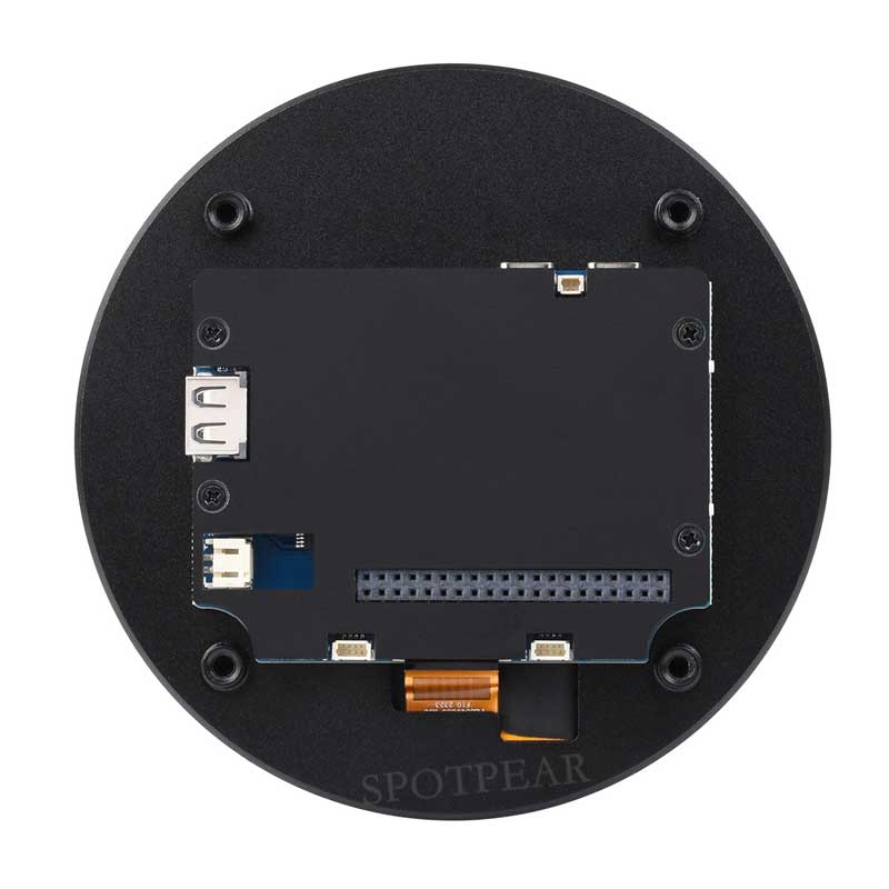 ESP32 P4 Development Board WIFI6 4 inch LCD Round Display 4inch TouchScreen 720×720 Dual Microphones