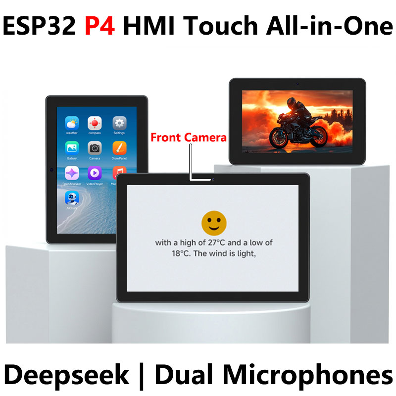 ESP32-P4 AI Development Board 7/8/10.1inch HMI Touch Screen All-in-One Compatible with Deepseek