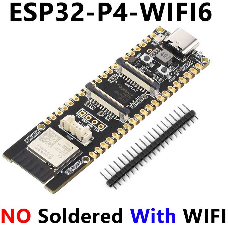 ESP32-P4 Pico WIFI6 Development Board C6 MIPI DSI 10.1-inch Display /CSI Camera /Audio Speaker Mic AI Deepseek