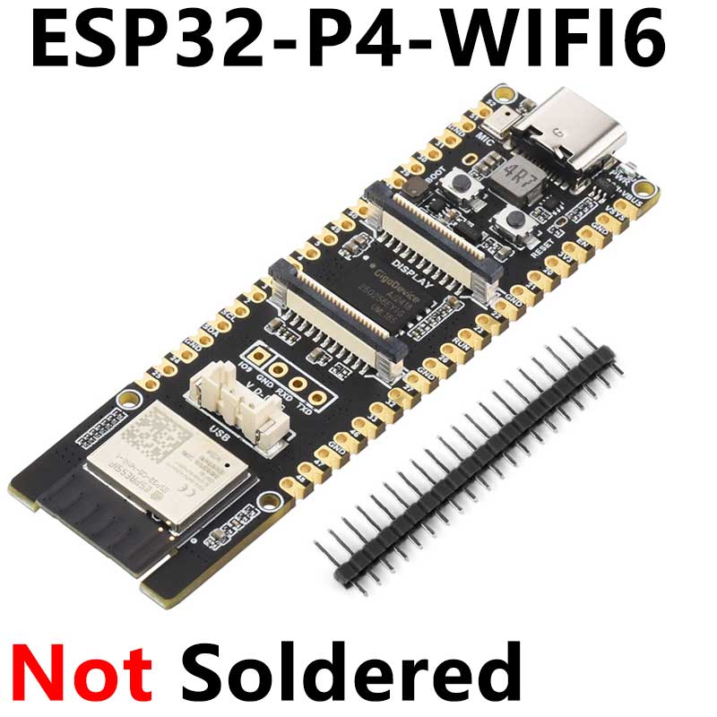 ESP32-P4 Pico WIFI6 Development Board C6 MIPI DSI 10.1-inch Display /CSI Camera /Audio Speaker Mic AI Deepseek