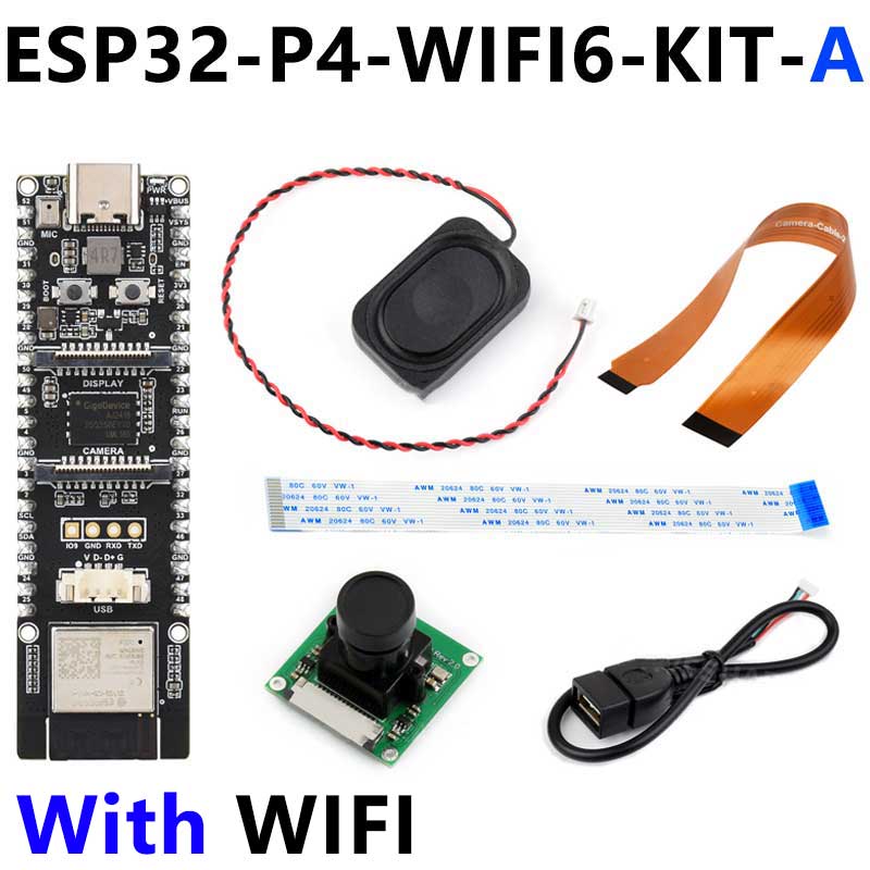 ESP32-P4 Pico WIFI6 Development Board C6 MIPI DSI 10.1-inch Display /CSI Camera /Audio Speaker Mic AI Deepseek