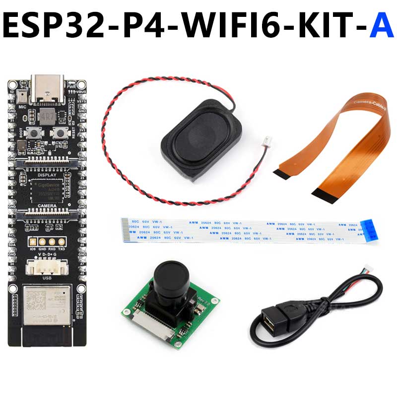 ESP32-P4 Pico WIFI6 Development Board C6 MIPI DSI 10.1-inch Display /CSI Camera /Audio Speaker Mic AI Deepseek