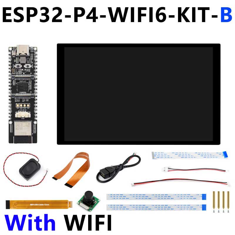 ESP32-P4 Pico WIFI6 Development Board C6 MIPI DSI 10.1-inch Display /CSI Camera /Audio Speaker Mic AI Deepseek