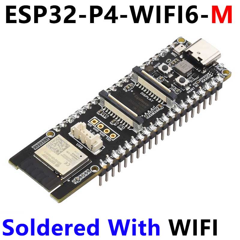 Carte De Développement ESP32-P4-WIFI6 – Processeur RISC-V Dual-core 400 MHz, Wi-Fi 6, Bluetooth 5, 32 MB Flash | Pour Projets Multimédias Et IoT