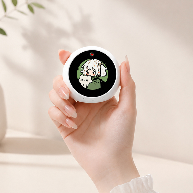ESP32-S3 AI Camera 1.28inch LCD Dual MIC Development Board Display 1.28 inch Voice Interruption Object Recognition 10-in-1 Multifunctional