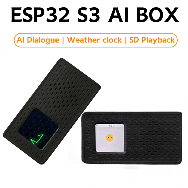 DeepSeek XiaoZhi AI Chat Box ESP32-S3 1.3 inch LCD Desktop N16R8 Development Board Display Screen Wifi Weather Station TimeClock