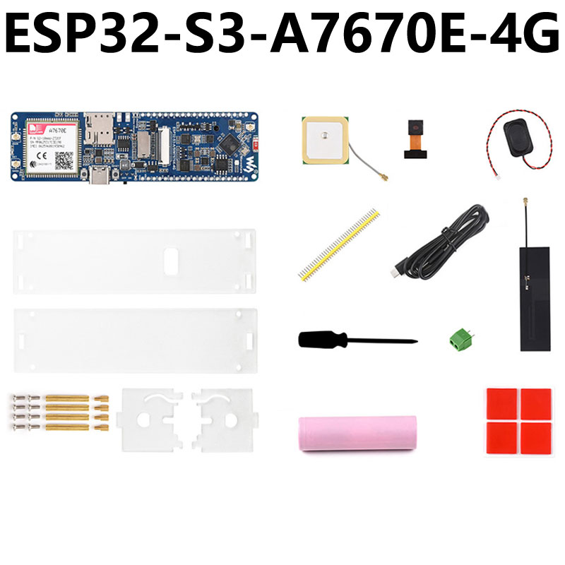 ESP32-S3 A7670E 4G development board supports LTE Cat-1/2G/GNSS positioning/WiFi/Bluetooth