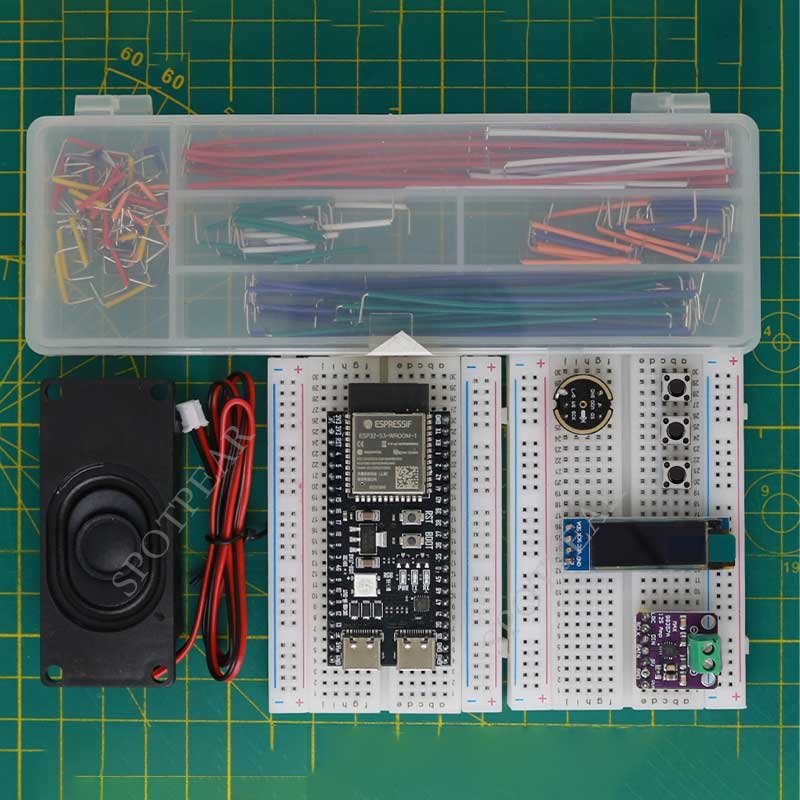 DeepsSeek AI Voice Chat ESP32-S3 Breadboard-DIY-Kit N16R8 WROOM-1-N16R8 DevKitC-1 Development Board