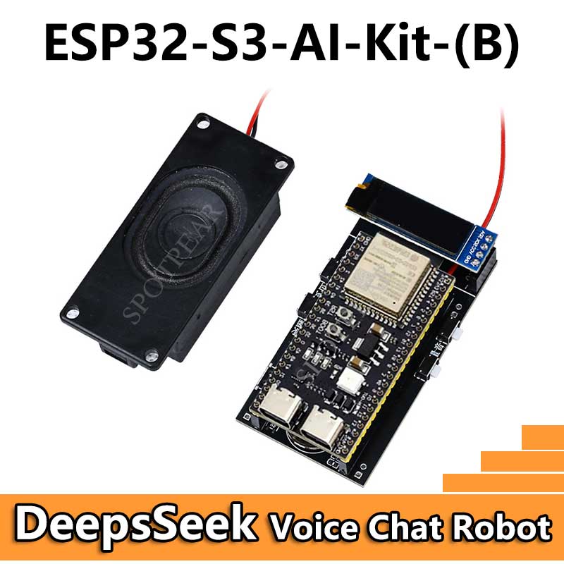 DeepsSeek AI Voice Chat ESP32-S3 All-in-One-PCB-Kit N16R8 WROOM-1-N16R8 DevKitC-1 Development Board