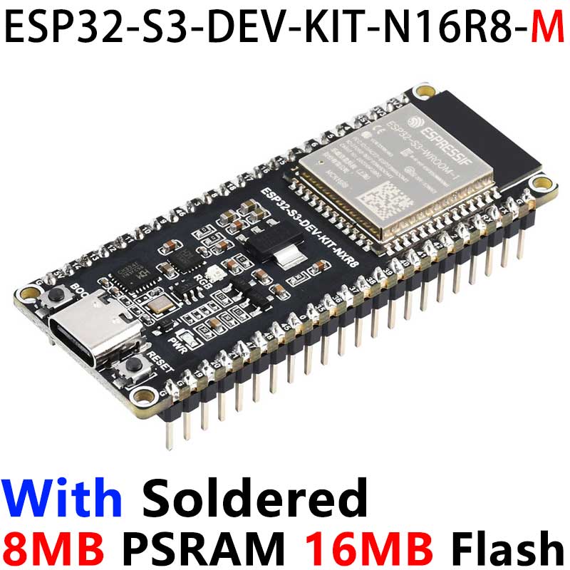 ESP32 S3 Development Board ESP32-S3-WROOM-1-N8R8 N16R8 N32R16 WiFi Bluetooth