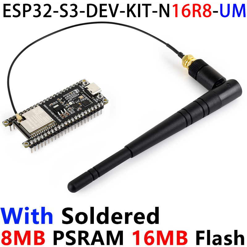 ESP32 S3 Development Board ESP32-S3-WROOM-1-N8R8 N16R8 N32R16 WiFi Bluetooth