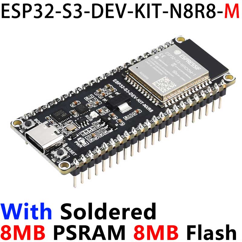ESP32 S3 Development Board ESP32-S3-WROOM-1-N8R8 N16R8 N32R16 WiFi Bluetooth