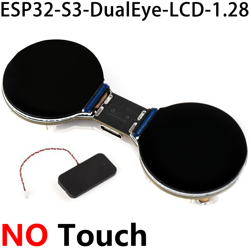 ESP32-S3 AI Electronic Eye Development Doard DualEye TouchEye 1.28 inch TouchScreen LCD Round Display N16R8 Toy Doll Robot