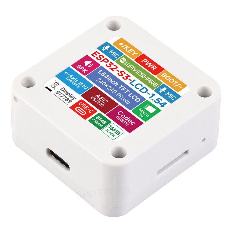 ESP32 S3 AI 1.54inch Development Board 1.54 inch TouchScreen Display DeepSeek
