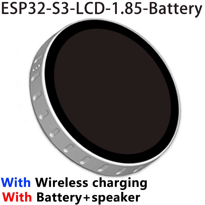 ESP32-S3 Development Board 1.85 inch Round LCD N16R8 DeepSeek AI Voice Chat Robot BOX Magnetic-charging