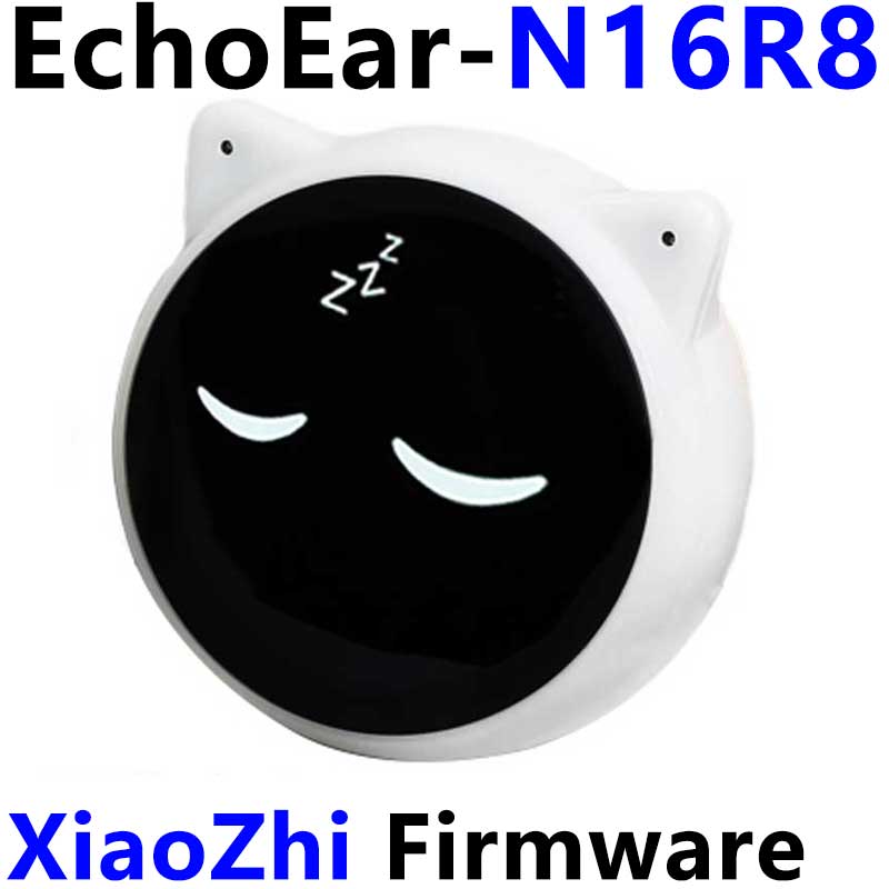 EchoEar ESP32 S3 AI Development Board with 1.85-inch LCD Display Cute Cat Pet Chatting Robot N32R16