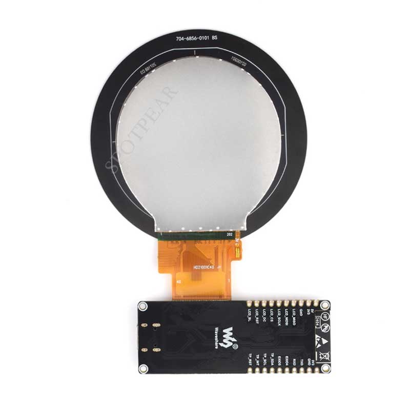 ESP32-S3 And 2.1inch Round LCD Kit N8R8 Captive TouchScreen Display 480x480